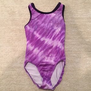 GK Elite Purple Gymnastics Leotard! Size: Adult XS
